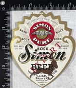 Simon Bock EXPORT IRTP Beer Label