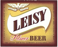 Leisy Pilsner Beer Label