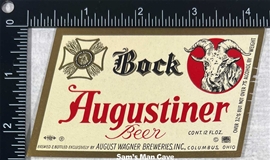 Augustiner Bock Beer Label