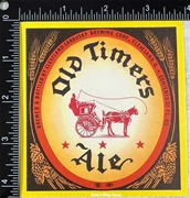 Old Timers Ale Label