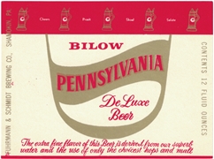 Bilow Pennsylvania De Luxe Label