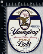 Yuengling Premium Light Beer Label