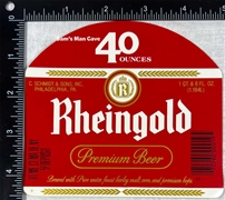 Rheingold Beer Label
