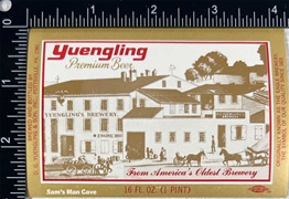 Yuengling Premium Beer Label
