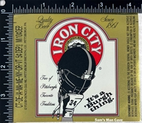 Iron City It's a 'Burgh thing Beer Label