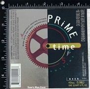 Prime Time Beer Label