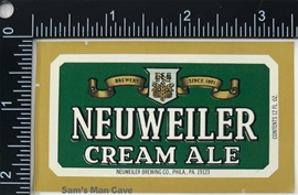 Neuweiler Cream Ale Label