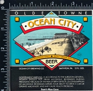 Olde Towne Ocean City Beer Label