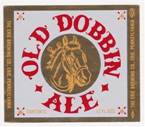 Old Dobbin Beer Label 