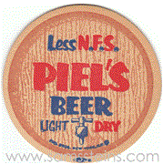 Piels Light Dry Beer Coaster