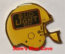 Bud Light Football Helmet Pin