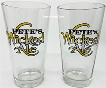 Petes Wicked Ale Pint Glass