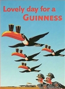 Guinness Lovely Day Metal Sign