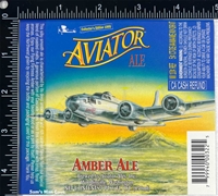 Aviator Ale Amber Ale Label