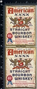 American Straight Bourbon Whiskey Label Set