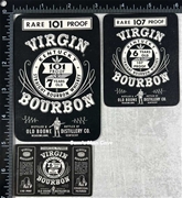 Virgin Bourbon Label Set