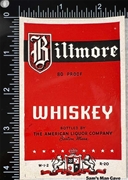 Biltmore Whiskey Label