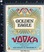 Golden Eagle Vodka Label