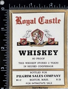 Royal Castle Whiskey Label