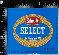 Schmidt Near Beer Label