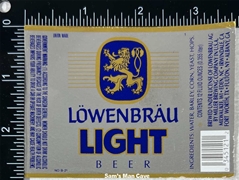 Lowenbrau Light Beer Label