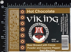 Viking Hot Chocolate Beer Label