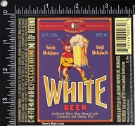 Lakefront Brewery White Beer Label