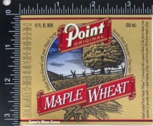 Point Maple Wheat Beer Label