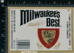 Milwaukee's Best Beer Label