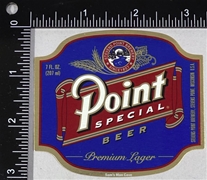 Point Premium Lager Label