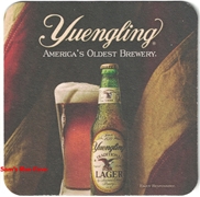 Yuengling Lager Light Lager Beer Coaster