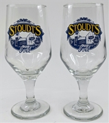Stella Artois Belgium Beer Glasses Set 0f 12 40cl M16 0122 Chalice Gold Rim