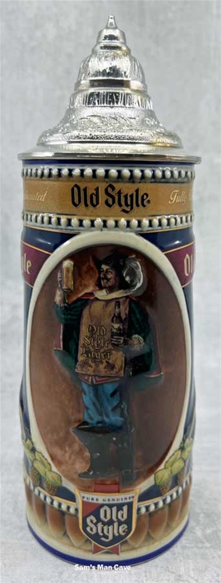 1990 Old Style Beer Stein