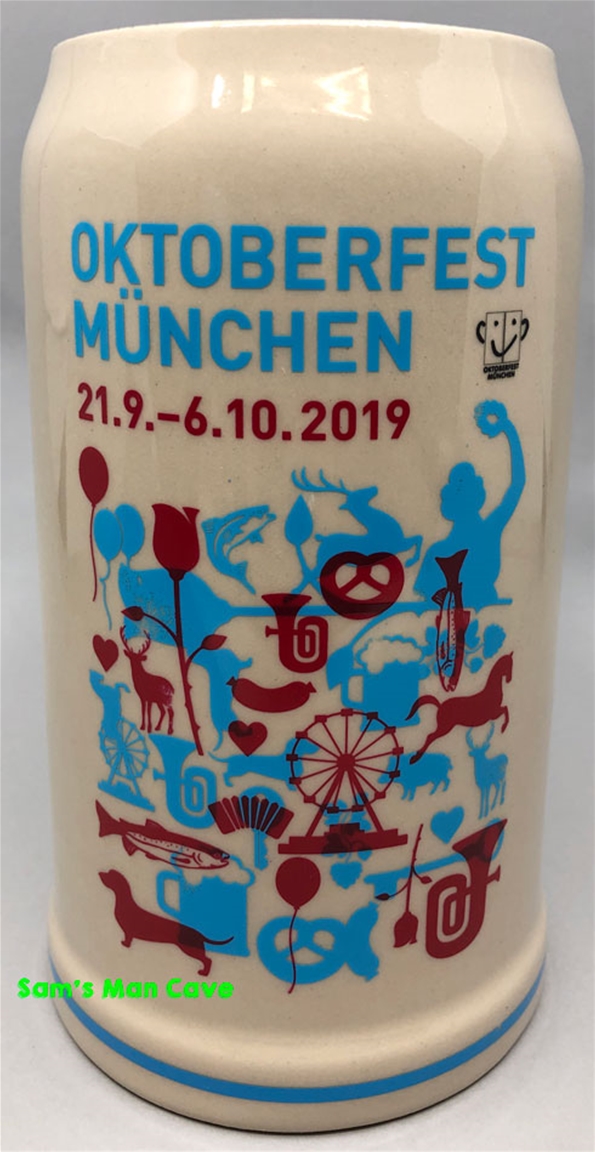 2019 Munich Oktoberfest Official Beer Mug