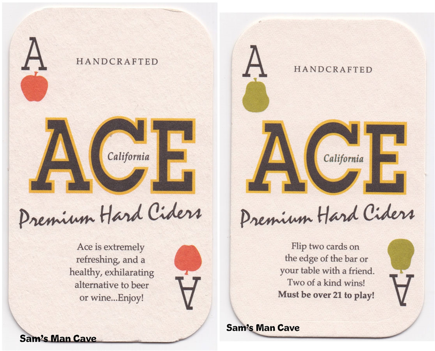 Ace Premium Hard Ciders Beer Coaster