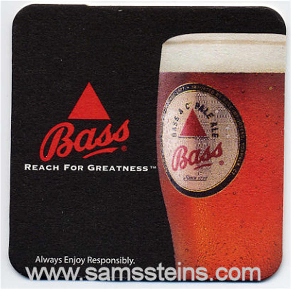 Bass Beer Coaster