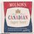 Molson Canadian Heritage Series 1960s Beer Coaster opposite side