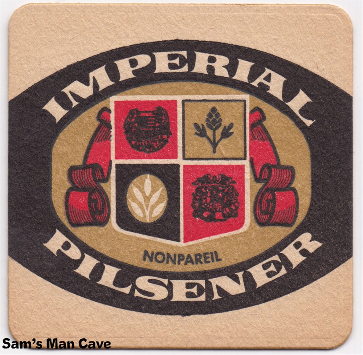 Imperial Pilsener Beer Coaster