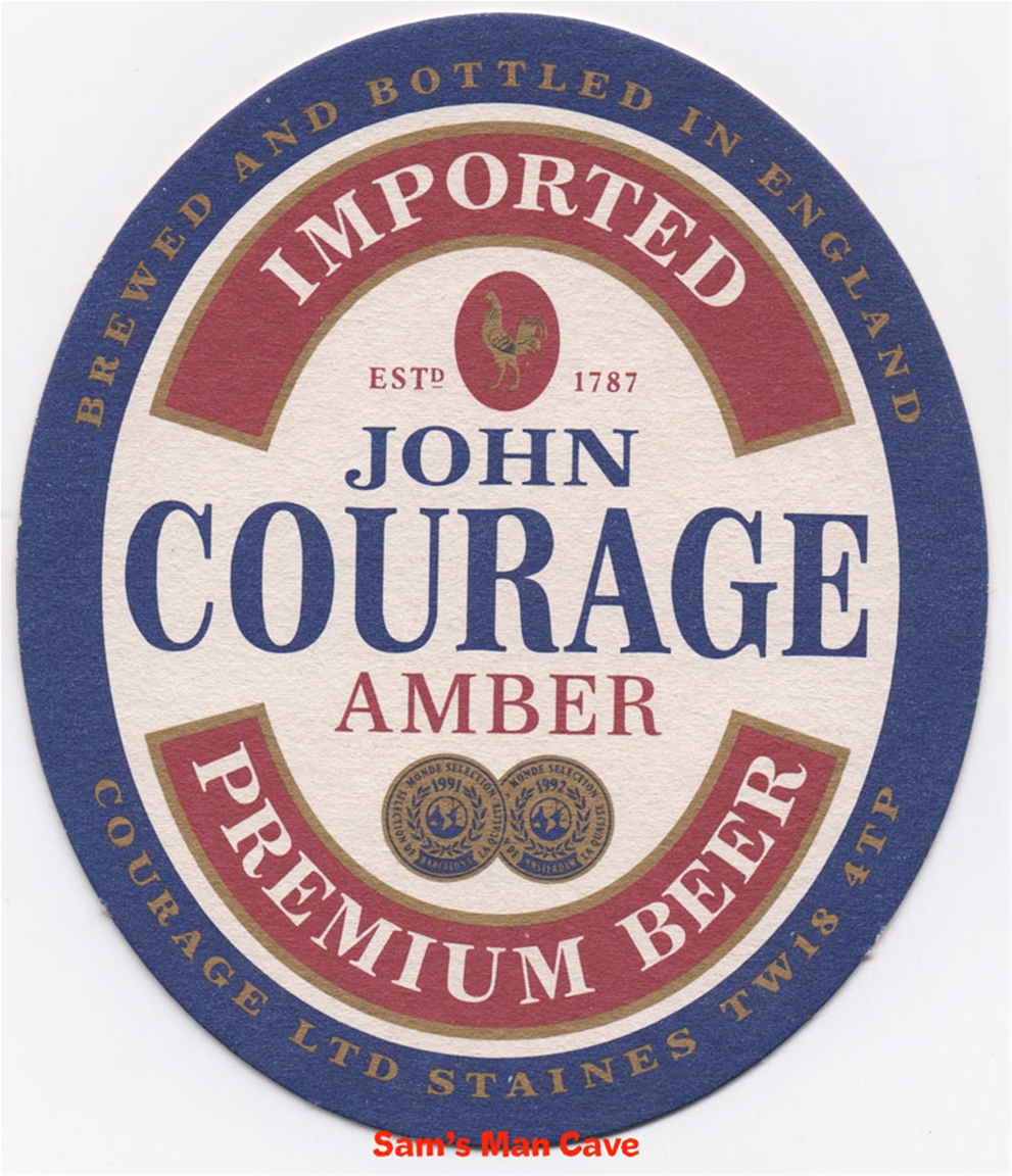 John Courage Beer Coaster