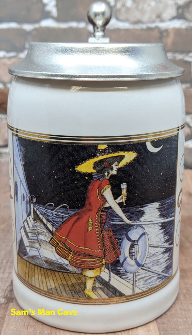 Miller Girl in the Moon Moonbeam Miniature Stein