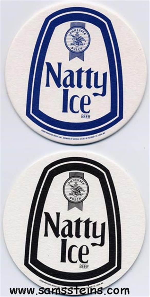Natty Ice Beer Coaster