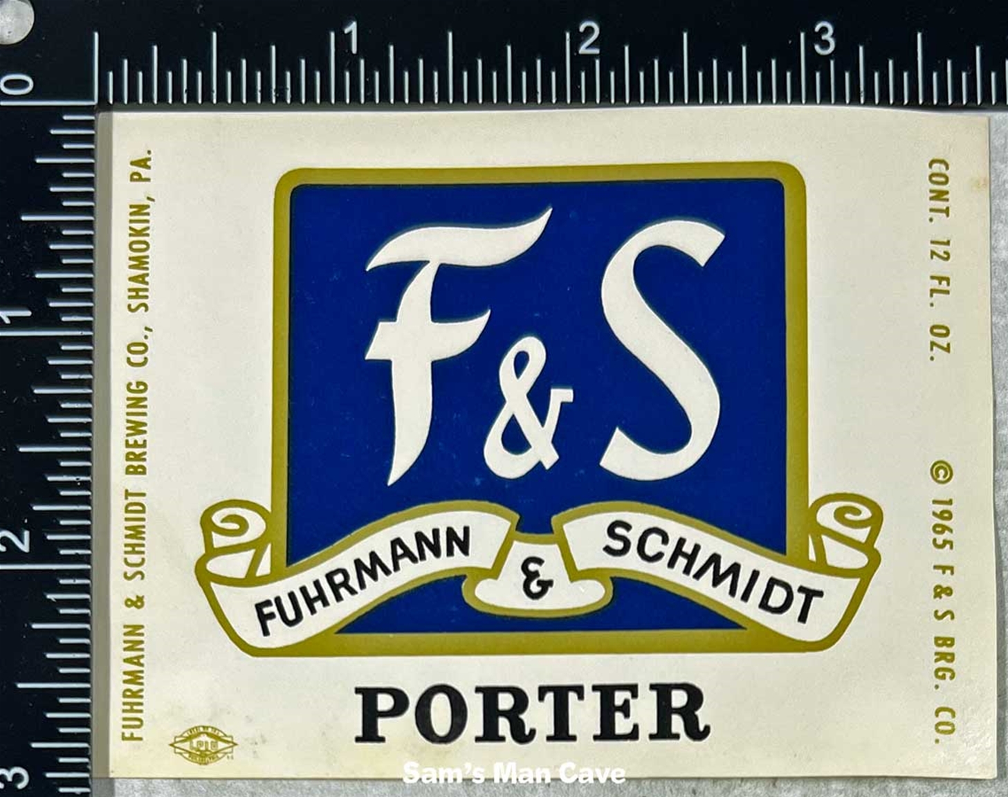 F&S Porter Label