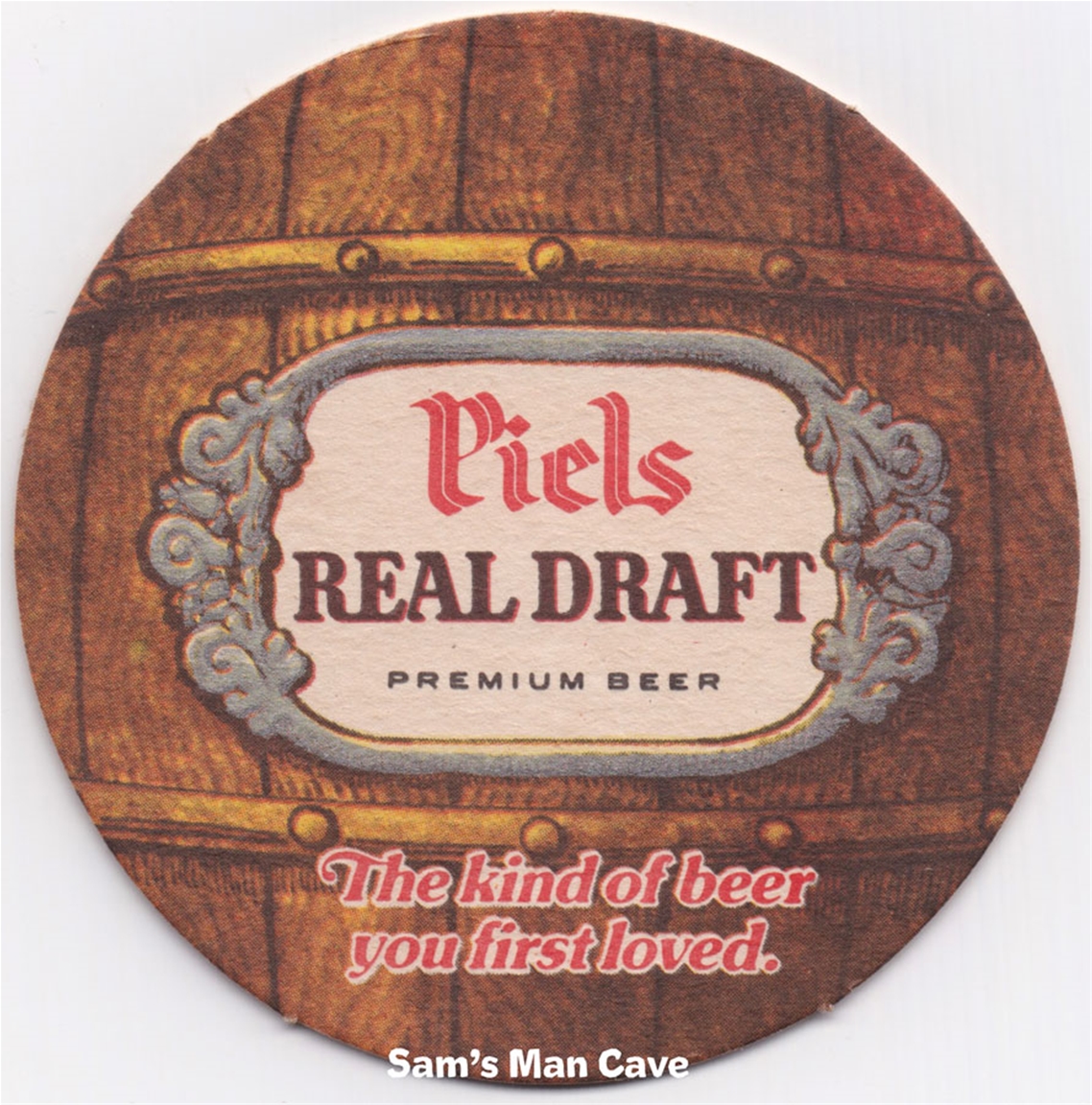 Piels Real Draft Premium Beer Coaster