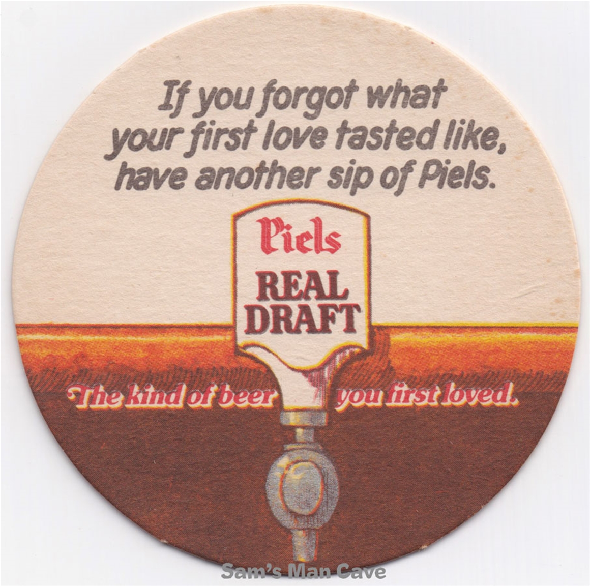 Piels Draft If You Forgot Beer Coaster