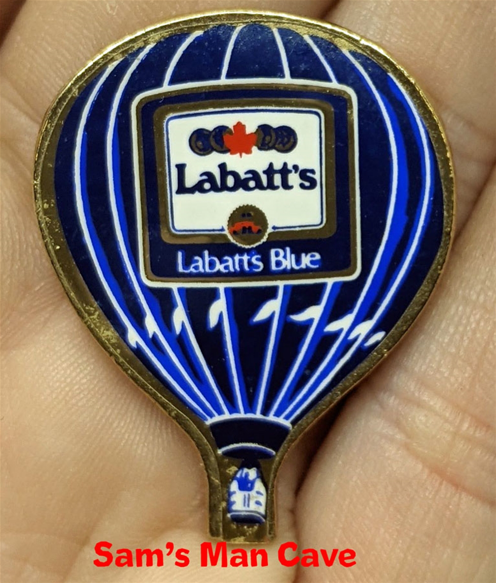 Labatt's Blue Hot Air Balloon Pin