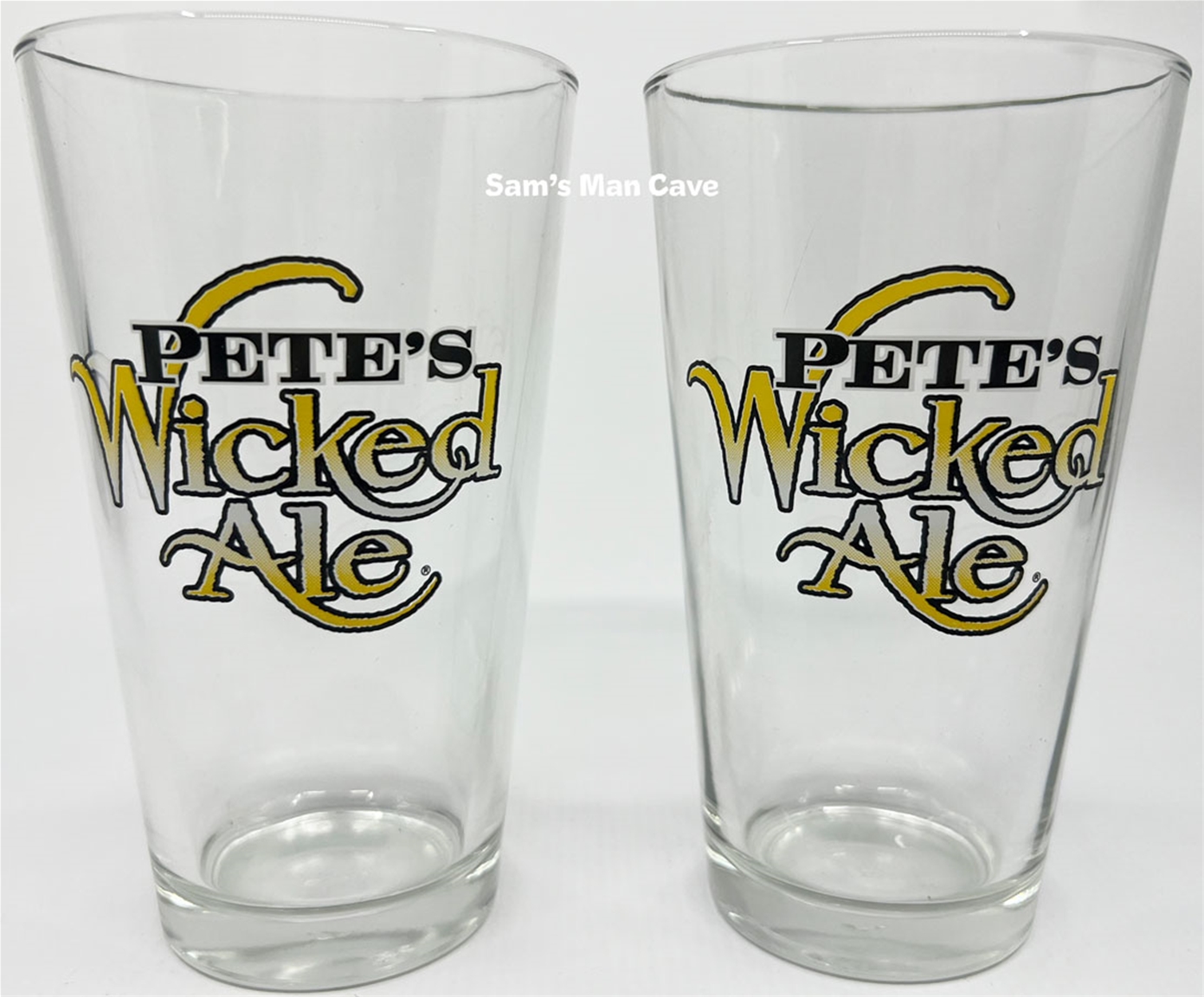 Petes Wicked Ale Pint Glass Set