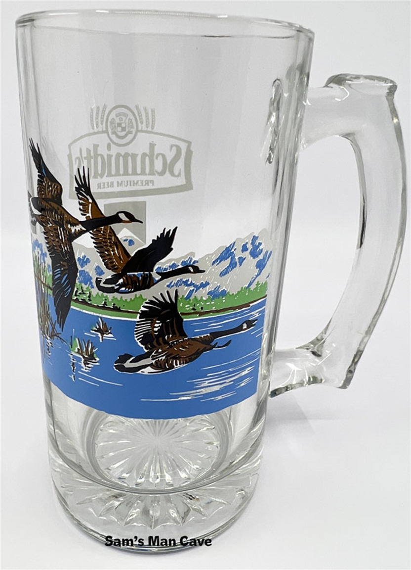 Schmidt's Canadian Geese Glass Mug