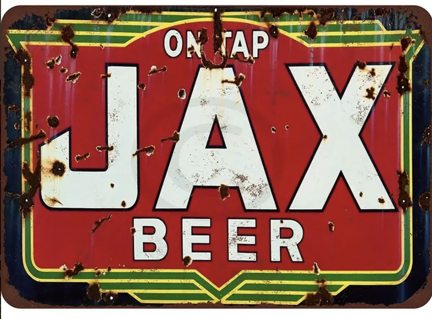 Jax Beer Metal Sign