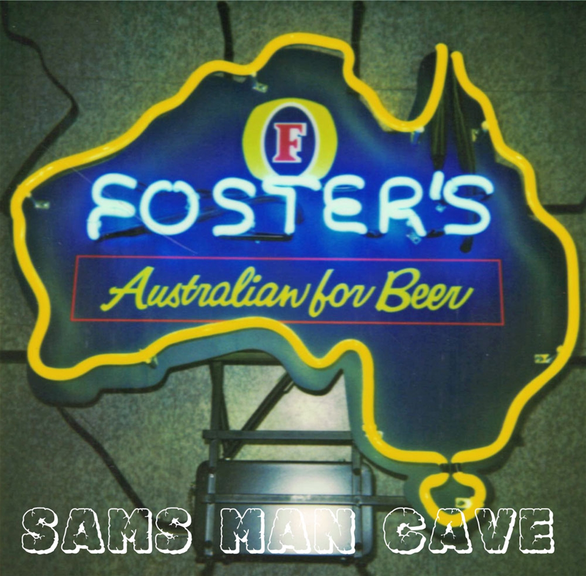 Fosters Australian For Beer Neon