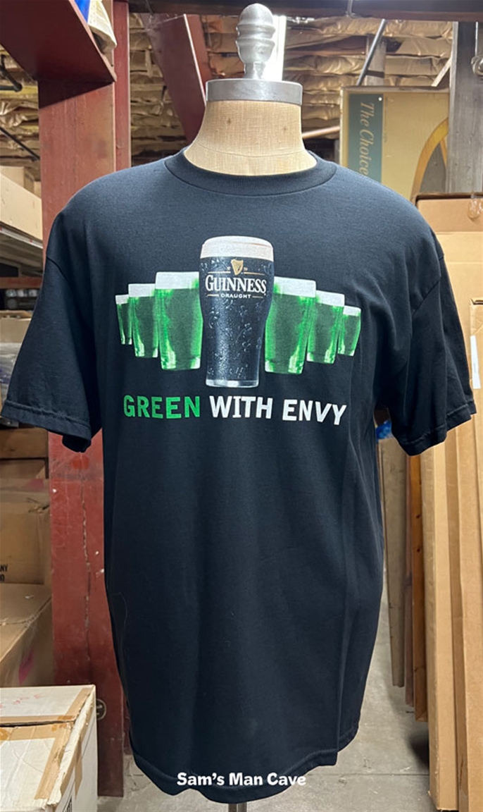 Guinness Green With Envy T-Shirt L